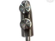 Pivot - L Patch Upper - Suit 10 and 12mm Glass